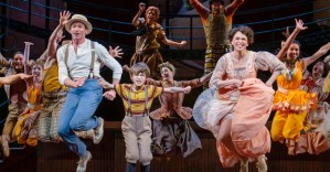 <em>The Music Man</em> review – Hugh Jackman and Sutton Foster lead the Broadway bonanza