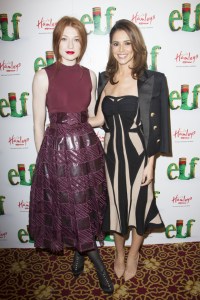 Cheryl Fernandez-Versini and Nicola Roberts attend <em>Elf</em> opening
