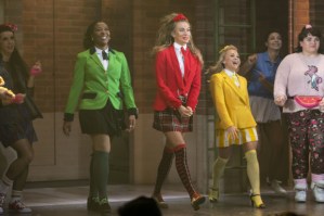 Lin-Manuel Miranda and the cast of <em>Heathers</em> at their West End gala