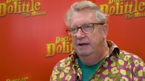 Mark Williams and the cast of <em>Doctor Dolittle</em> UK tour in rehearsals