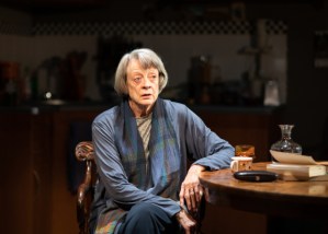 Maggie Smith in <em>A German Life</em> at the Bridge Theatre first look photos