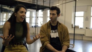 <em>West Side Story</em> stars Gabriela Garcia and Andy Coxon discuss the in-the-round Manchester production