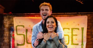 Luke Bayer and Hiba Elchikhe perform song from <em>Fiver</em>
