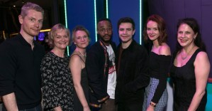 <em>The Haystack</em> cast and creative team celebrate show opening at the Hampstead Theatre