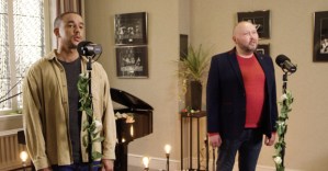 Karl Queensborough and Adam Pearce sing "The Hardest Part of Love" from <em>Children of Eden</em>